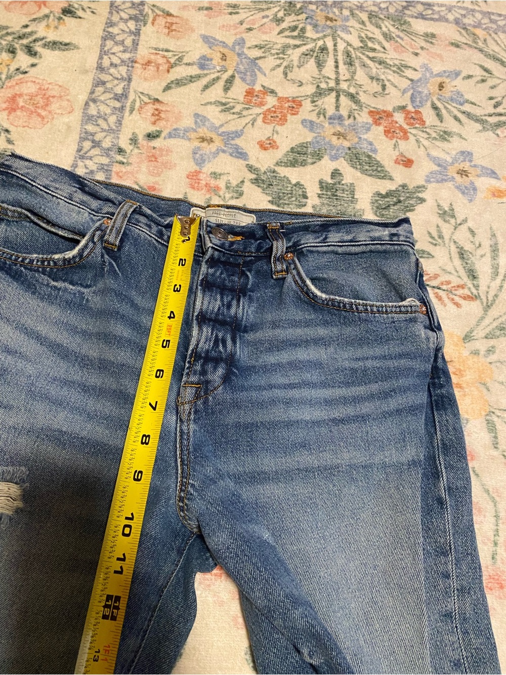 Free People Baggy Cropped Jeans - Picture 7 of 9